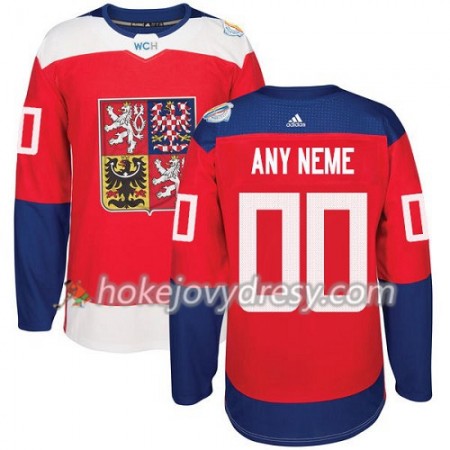 Pánské Hokejový Dres Česko Personalizované Světový pohár v ledním hokeji 2016 Červená